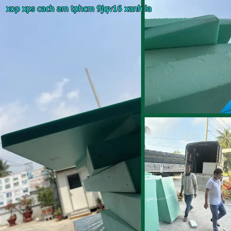 Màu sắc xốp XPS cách âm TpHCM 9JQV16: Xanh lá