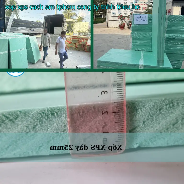Xốp XPS cách âm TpHCM Công ty TNHH Triệu Hổ