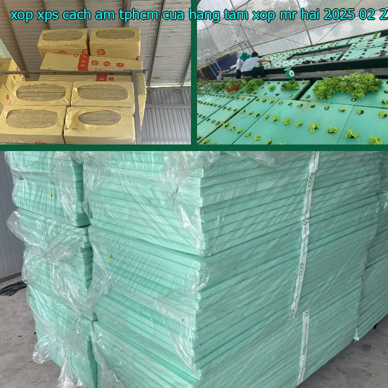 Ngày sản xuất xốp XPS cách âm TpHCM Cửa hàng tấm xốp Mr.HẢI: 2025-02-22