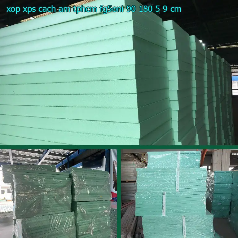 Kích thước xốp XPS cách âm TpHCM FG5ONI: 90*180*5.9 cm Kích thước xốp XPS cách âm TpHCM FG5ONI: 90*180*5.9 cm