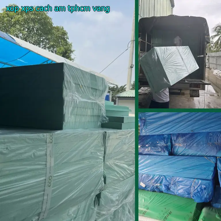 Xốp XPS cách âm TpHCM Vàng