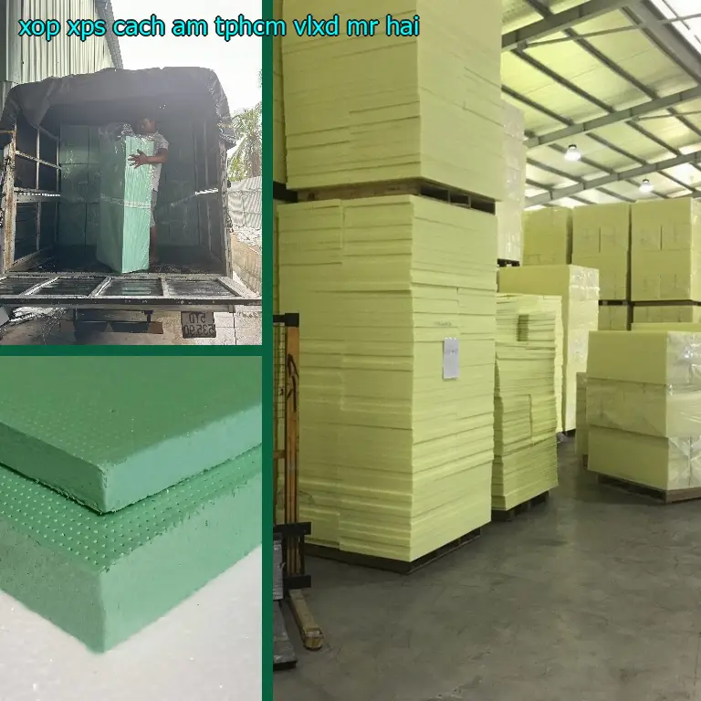 Xốp XPS cách âm TpHCM VLXD Mr.HẢI