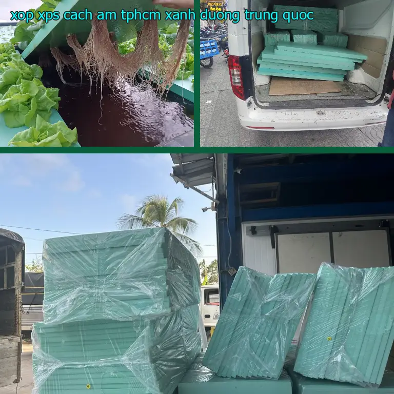 Xuất xứ xốp XPS cách âm TpHCM Xanh dương: Trung Quốc