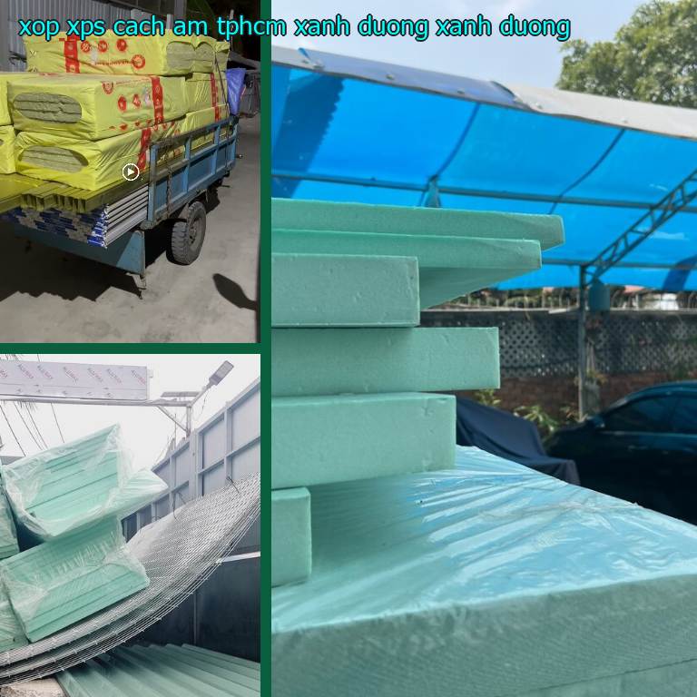 Màu sắc xốp XPS cách âm TpHCM Xanh dương: Xanh dương