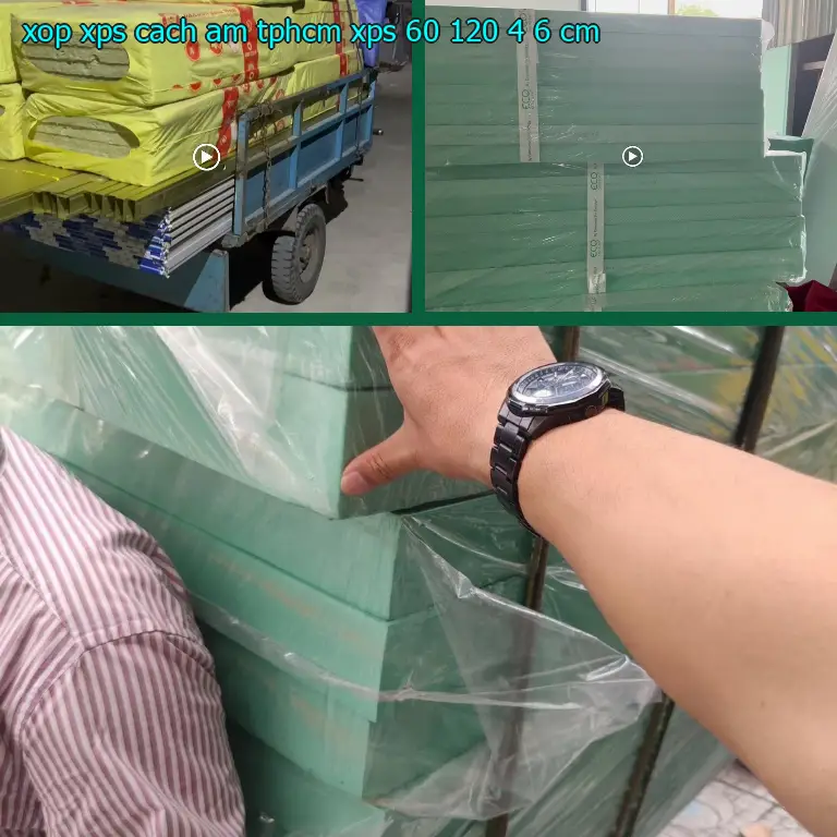 Kích thước xốp XPS cách âm TpHCM XPS: 60*120*4.6 cm Kích thước xốp XPS cách âm TpHCM XPS: 60*120*4.6 cm