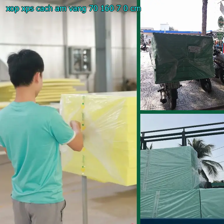 Kích thước xốp XPS cách âm Vàng: 70*160*7.0 cm Kích thước xốp XPS cách âm Vàng: 70*160*7.0 cm