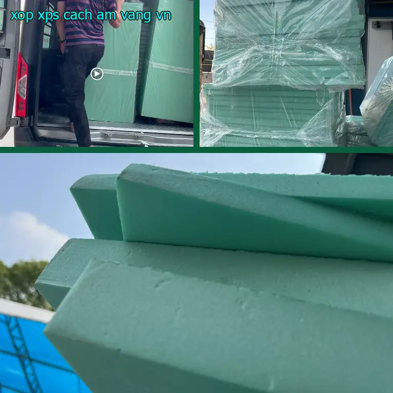 Xuất xứ xốp XPS cách âm Vàng: VN Xuất xứ xốp XPS cách âm Vàng: VN