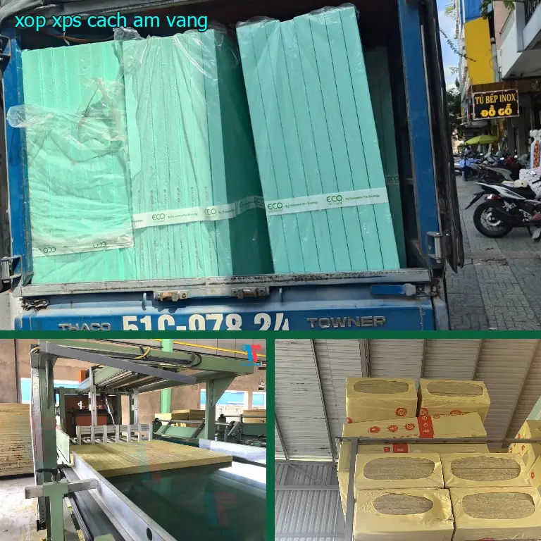 Xốp XPS cách âm Vàng