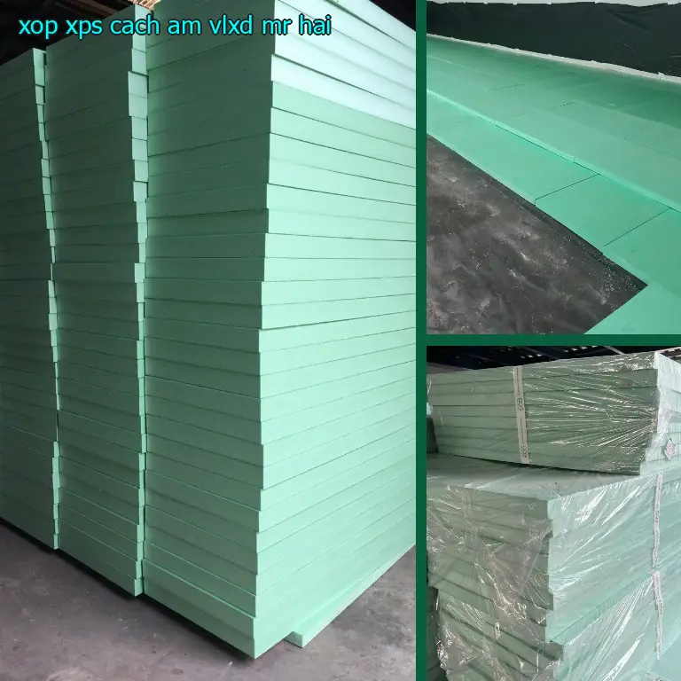 Xốp XPS cách âm VLXD Mr.HẢI