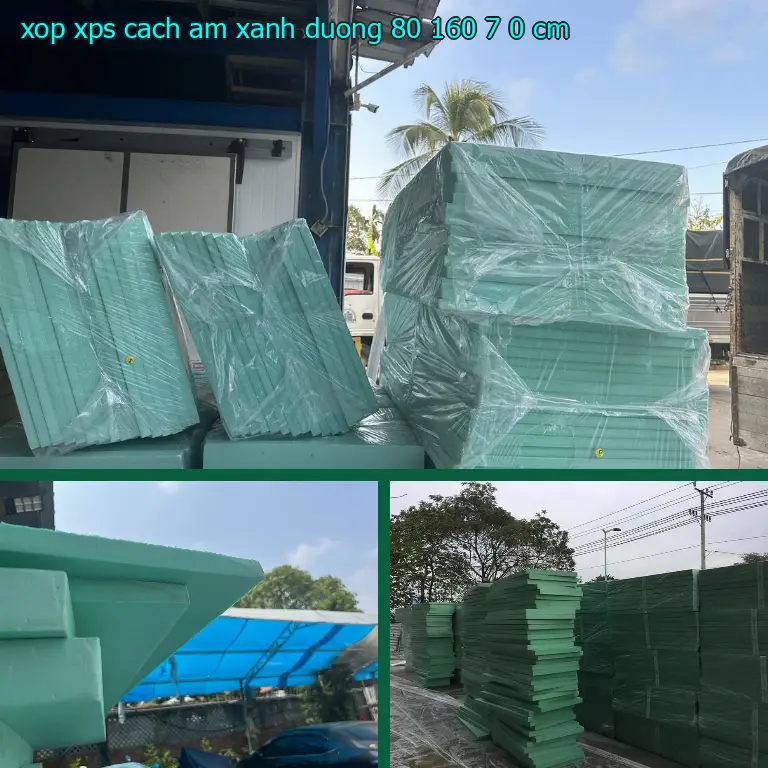Kích thước xốp XPS cách âm Xanh dương: 80*160*7.0 cm Kích thước xốp XPS cách âm Xanh dương: 80*160*7.0 cm