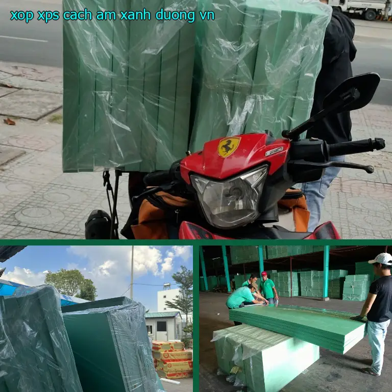 Xuất xứ xốp XPS cách âm Xanh dương: VN Xuất xứ xốp XPS cách âm Xanh dương: VN