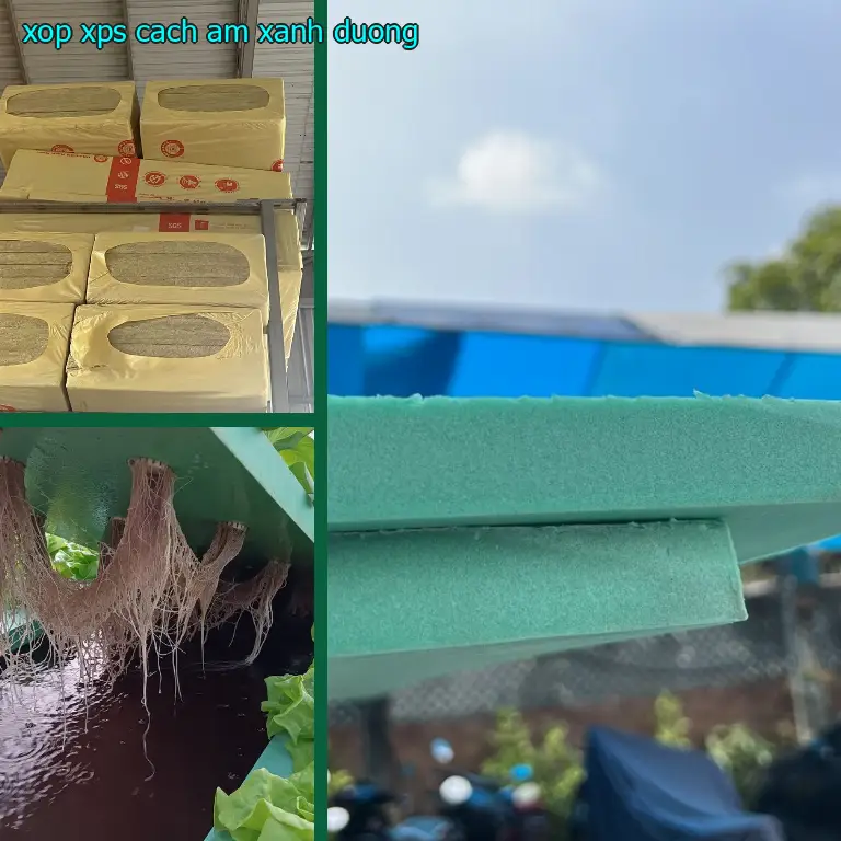 Xốp XPS cách âm Xanh dương