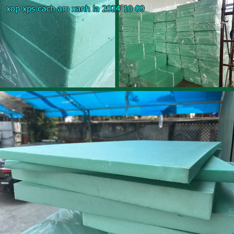 Ngày sản xuất xốp XPS cách âm Xanh lá: 2024-10-09 Ngày sản xuất xốp XPS cách âm Xanh lá: 2024-10-09