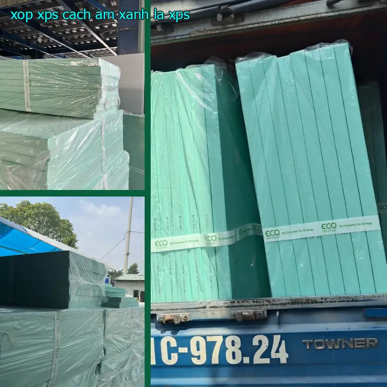 Chất liệu xốp XPS cách âm Xanh lá: XPS Chất liệu xốp XPS cách âm Xanh lá: XPS