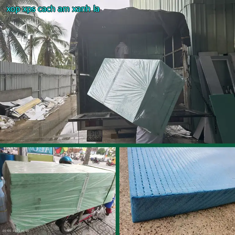 Xốp XPS cách âm Xanh lá