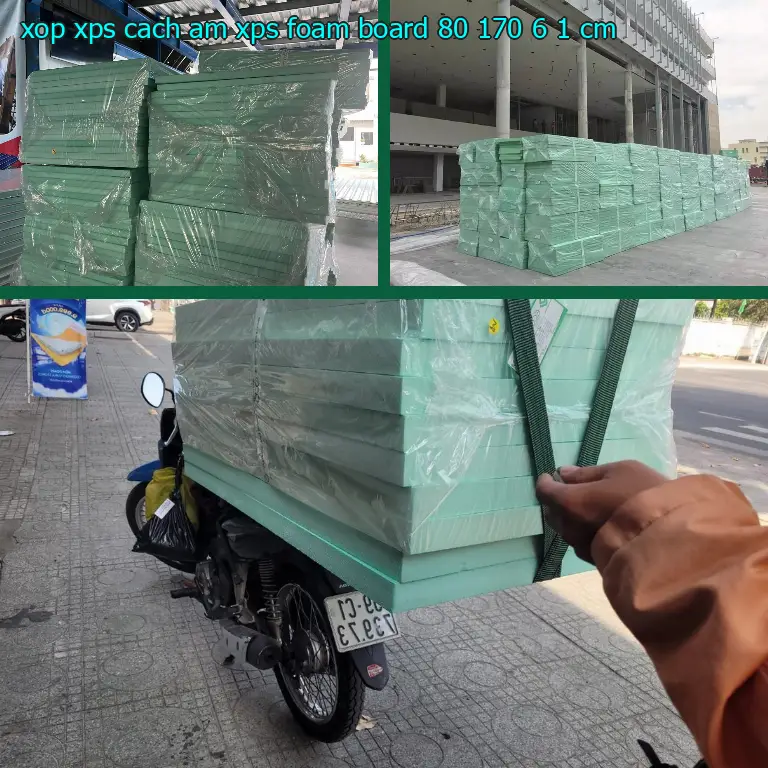 Kích thước xốp XPS cách âm XPS Foam Board: 80*170*6.1 cm Kích thước xốp XPS cách âm XPS Foam Board: 80*170*6.1 cm