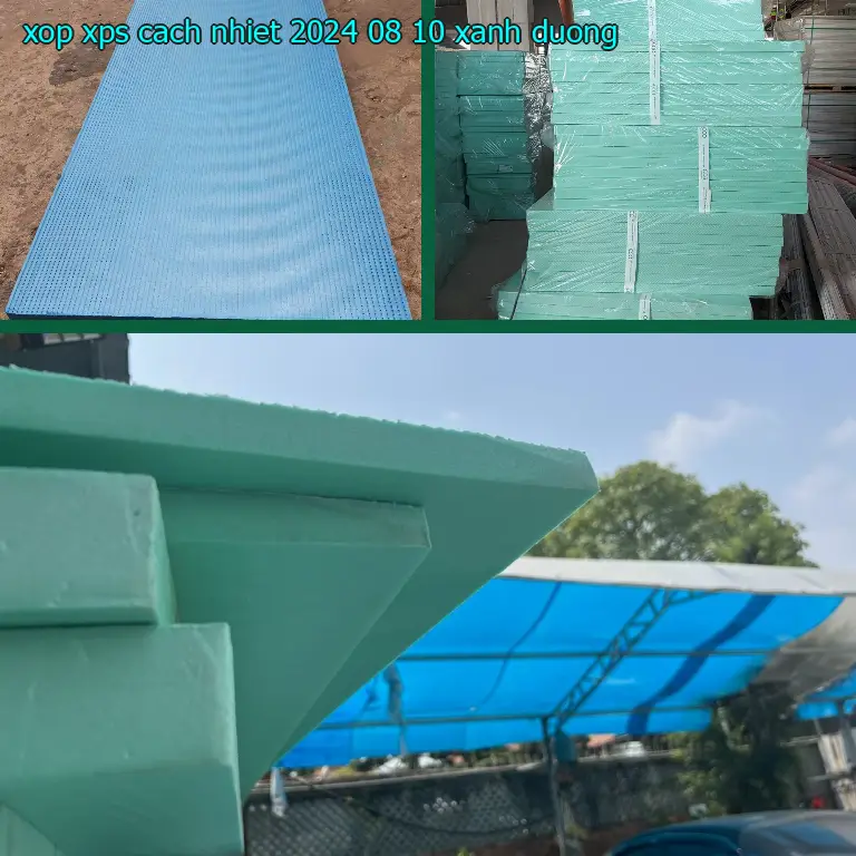 Màu sắc xốp XPS cách nhiệt 2024-08-10: Xanh dương Màu sắc xốp XPS cách nhiệt 2024-08-10: Xanh dương