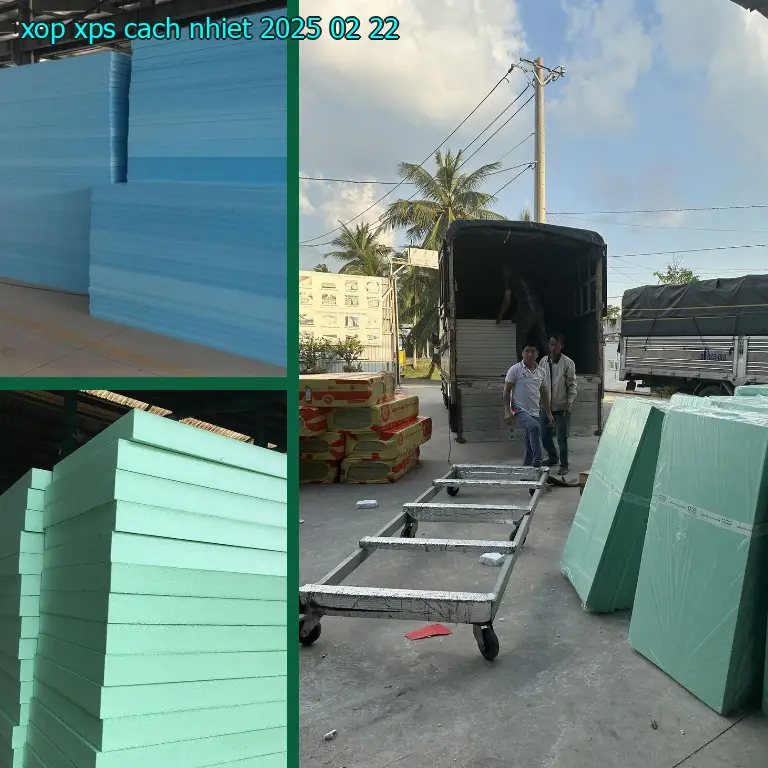 Xốp XPS cách nhiệt 2025-02-22