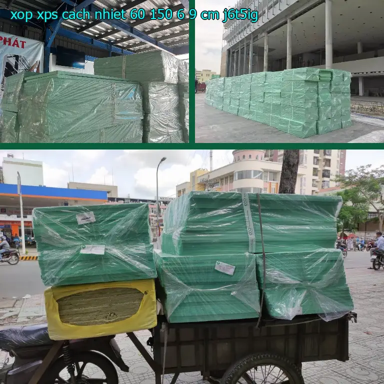 Model xốp XPS cách nhiệt 60*150*6.9 cm: J6T5IG