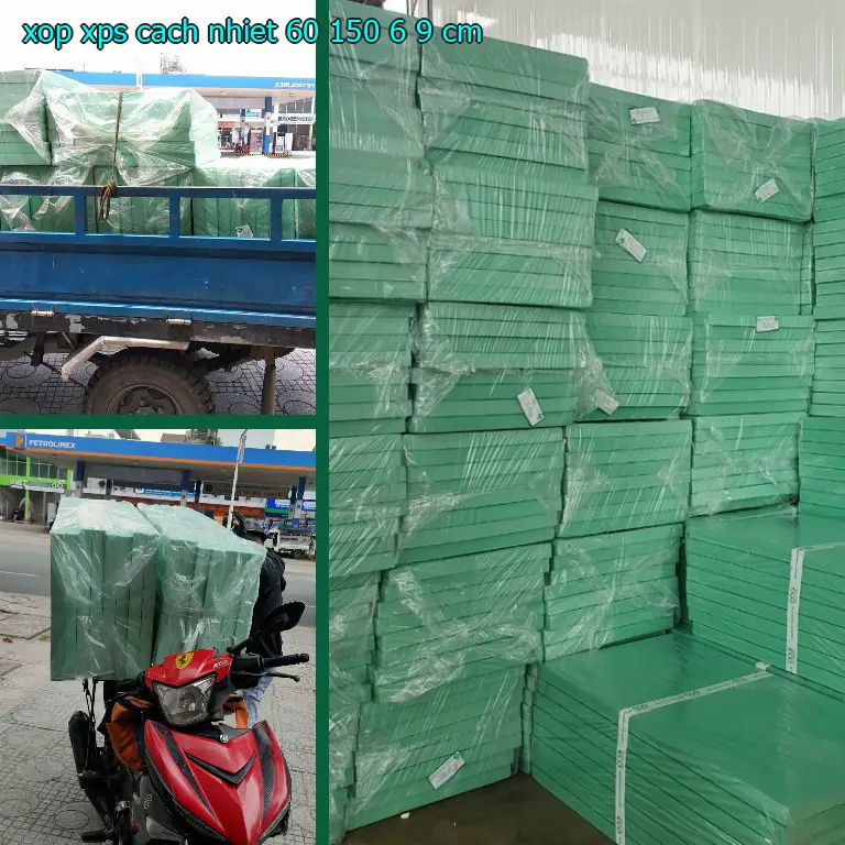Xốp XPS cách nhiệt 60*150*6.9 cm