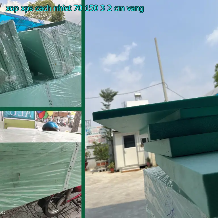 Màu sắc xốp XPS cách nhiệt 70*150*3.2 cm: Vàng Màu sắc xốp XPS cách nhiệt 70*150*3.2 cm: Vàng