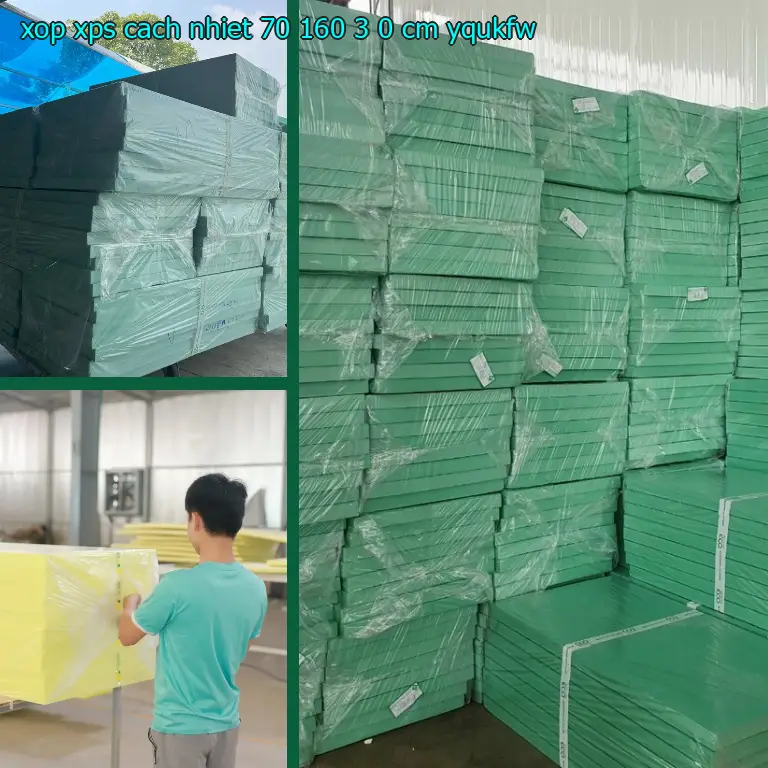 Model xốp XPS cách nhiệt 70*160*3.0 cm: YQUKFW Model xốp XPS cách nhiệt 70*160*3.0 cm: YQUKFW