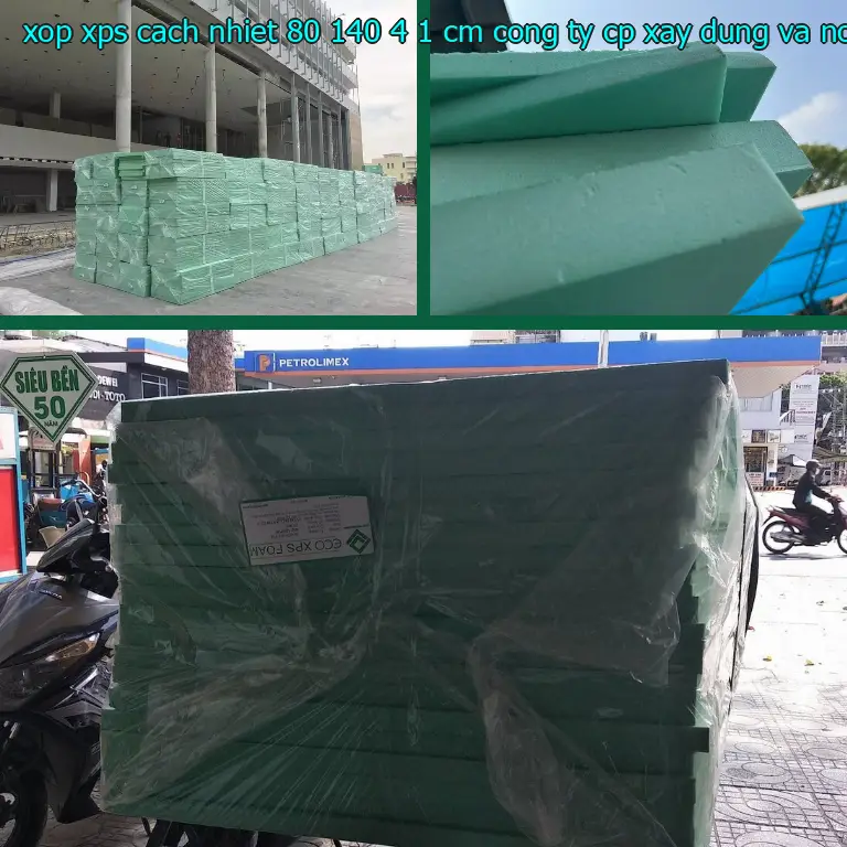 Nhà sản xuất xốp XPS cách nhiệt 80*140*4.1 cm: Công ty CP xây dựng và nội thất Remak