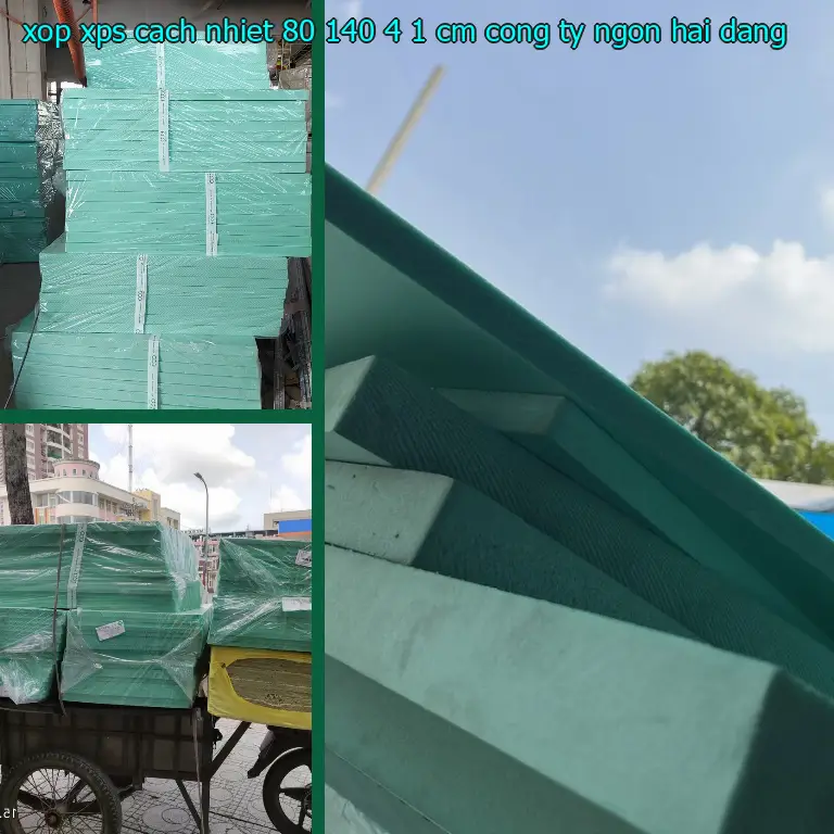 Nhà cung cấp xốp XPS cách nhiệt 80*140*4.1 cm: Công ty Ngọn Hải Đăng