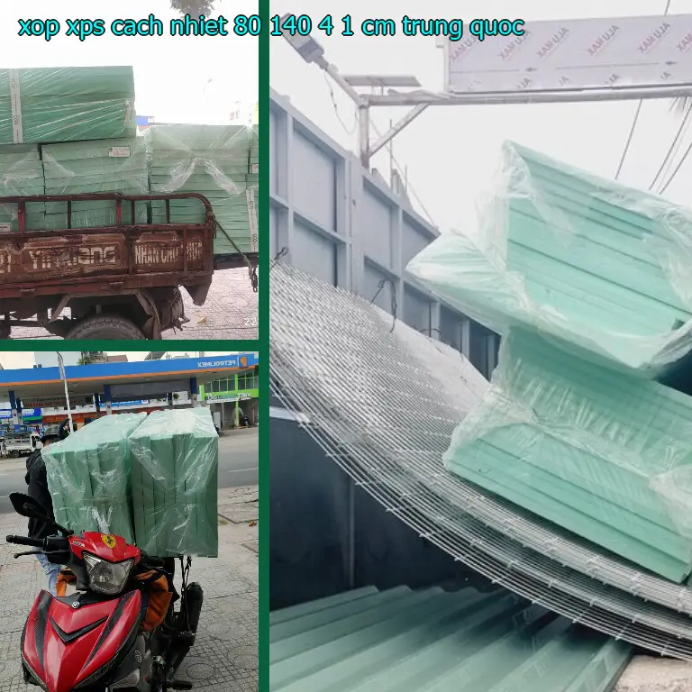 Xuất xứ xốp XPS cách nhiệt 80*140*4.1 cm: Trung Quốc