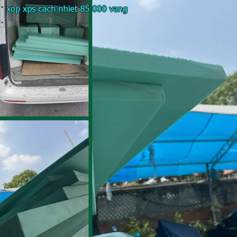 Màu sắc xốp XPS cách nhiệt 85.000₫: Vàng
