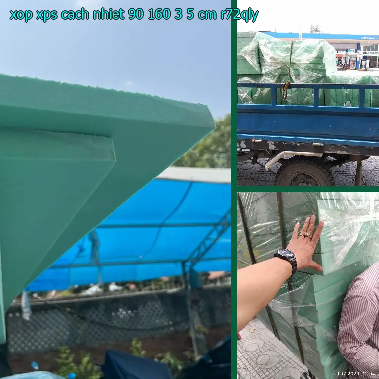 Model xốp XPS cách nhiệt 90*160*3.5 cm: R72QLY
