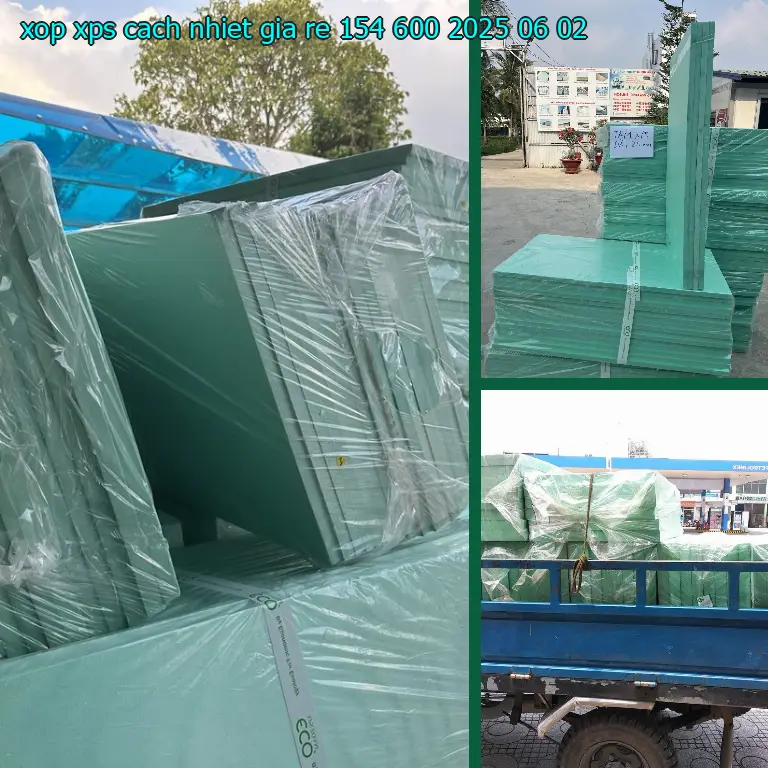 Ngày sản xuất xốp XPS cách nhiệt giá rẻ 154.600₫: 2025-06-02 Ngày sản xuất xốp XPS cách nhiệt giá rẻ 154.600₫: 2025-06-02