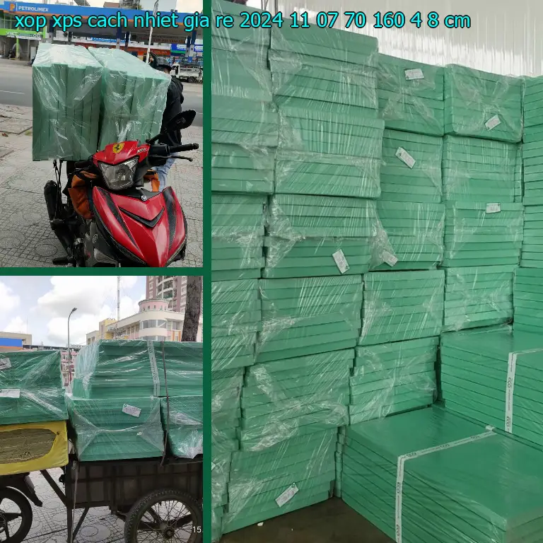 Kích thước xốp XPS cách nhiệt giá rẻ 2024-11-07: 70*160*4.8 cm Kích thước xốp XPS cách nhiệt giá rẻ 2024-11-07: 70*160*4.8 cm