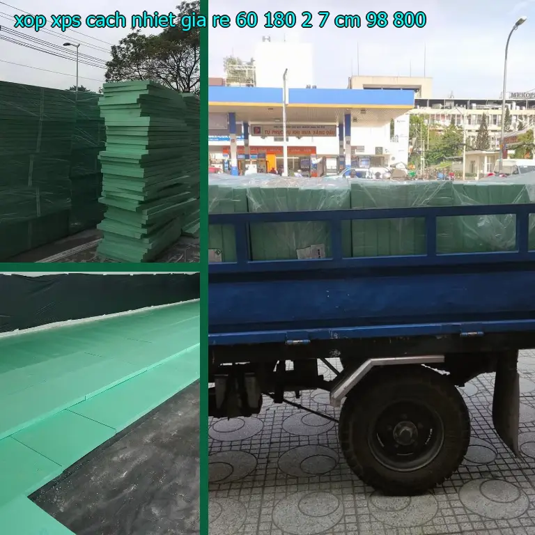 Giá xốp XPS cách nhiệt giá rẻ 60*180*2.7 cm: 98.800₫ Giá xốp XPS cách nhiệt giá rẻ 60*180*2.7 cm: 98.800₫