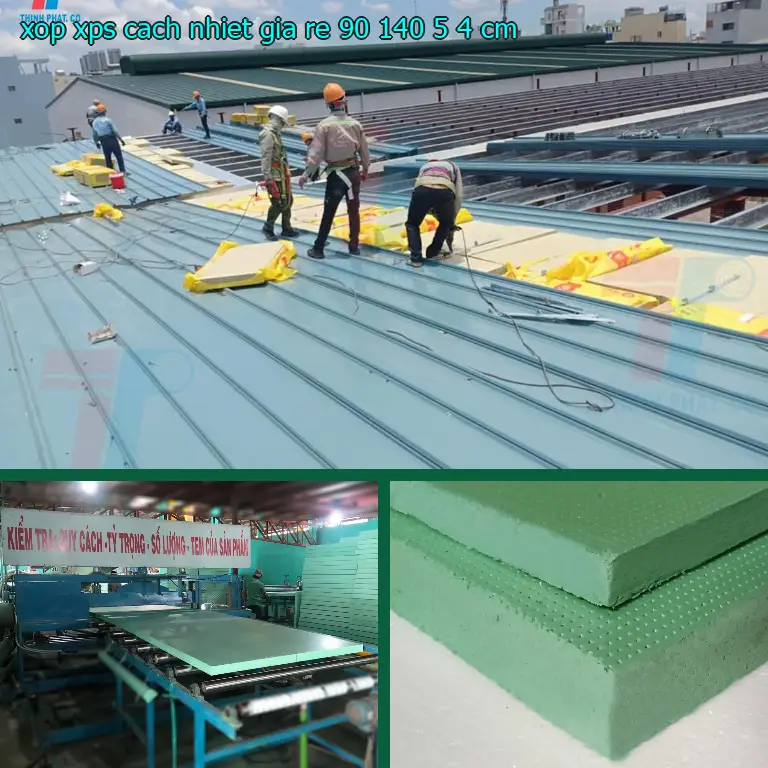 Xốp XPS cách nhiệt giá rẻ 90*140*5.4 cm