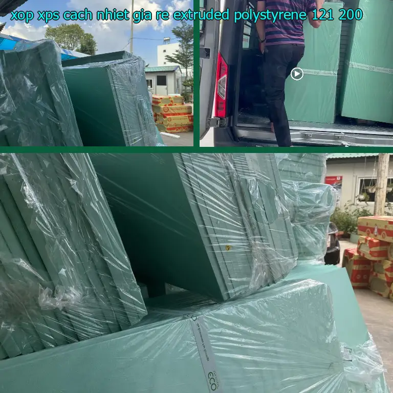 Giá xốp XPS cách nhiệt giá rẻ Extruded Polystyrene: 121.200₫