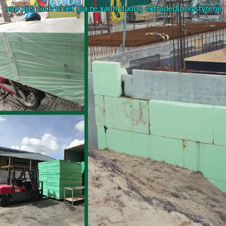 Chất liệu xốp XPS cách nhiệt giá rẻ Xanh dương: Extruded Polystyrene Chất liệu xốp XPS cách nhiệt giá rẻ Xanh dương: Extruded Polystyrene
