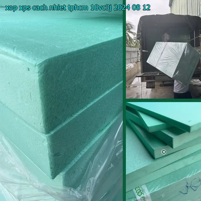 Ngày sản xuất xốp XPS cách nhiệt TpHCM 10VC3J: 2024-08-12 Ngày sản xuất xốp XPS cách nhiệt TpHCM 10VC3J: 2024-08-12