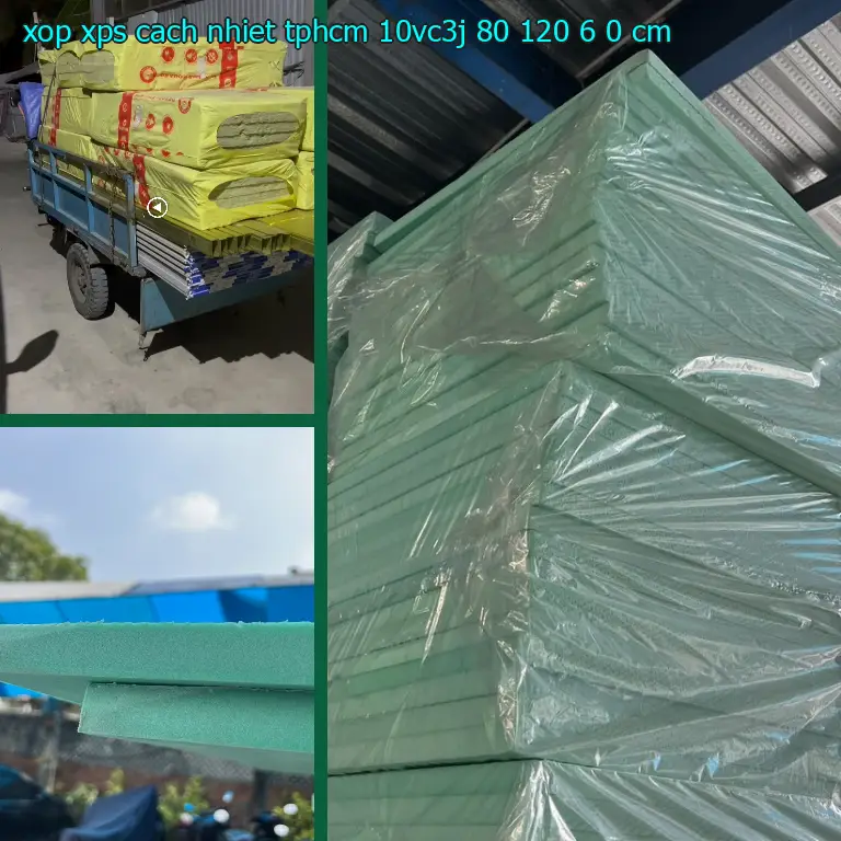 Kích thước xốp XPS cách nhiệt TpHCM 10VC3J: 80*120*6.0 cm Kích thước xốp XPS cách nhiệt TpHCM 10VC3J: 80*120*6.0 cm