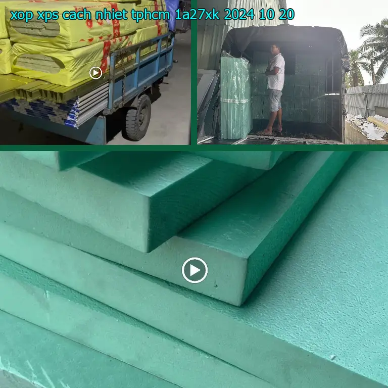 Ngày sản xuất xốp XPS cách nhiệt TpHCM 1A27XK: 2024-10-20 Ngày sản xuất xốp XPS cách nhiệt TpHCM 1A27XK: 2024-10-20