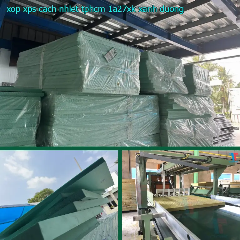 Màu sắc xốp XPS cách nhiệt TpHCM 1A27XK: Xanh dương Màu sắc xốp XPS cách nhiệt TpHCM 1A27XK: Xanh dương