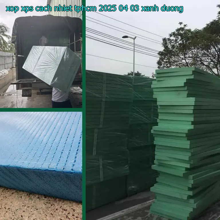 Màu sắc xốp XPS cách nhiệt TpHCM 2025-04-03: Xanh dương