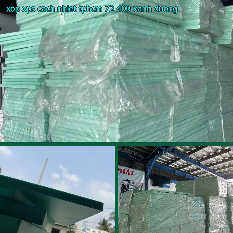 Màu sắc xốp XPS cách nhiệt TpHCM 72.400₫: Xanh dương