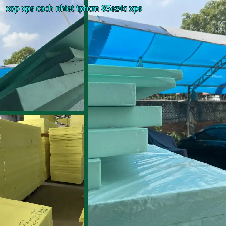 Chất liệu xốp XPS cách nhiệt TpHCM 85EZ4C: XPS Chất liệu xốp XPS cách nhiệt TpHCM 85EZ4C: XPS