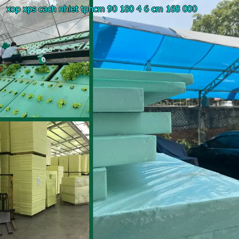 Giá xốp XPS cách nhiệt TpHCM 90*180*4.6 cm: 168.000₫
