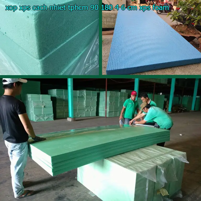 Danh mục xốp XPS cách nhiệt TpHCM 90*180*4.6 cm: XPS Foam