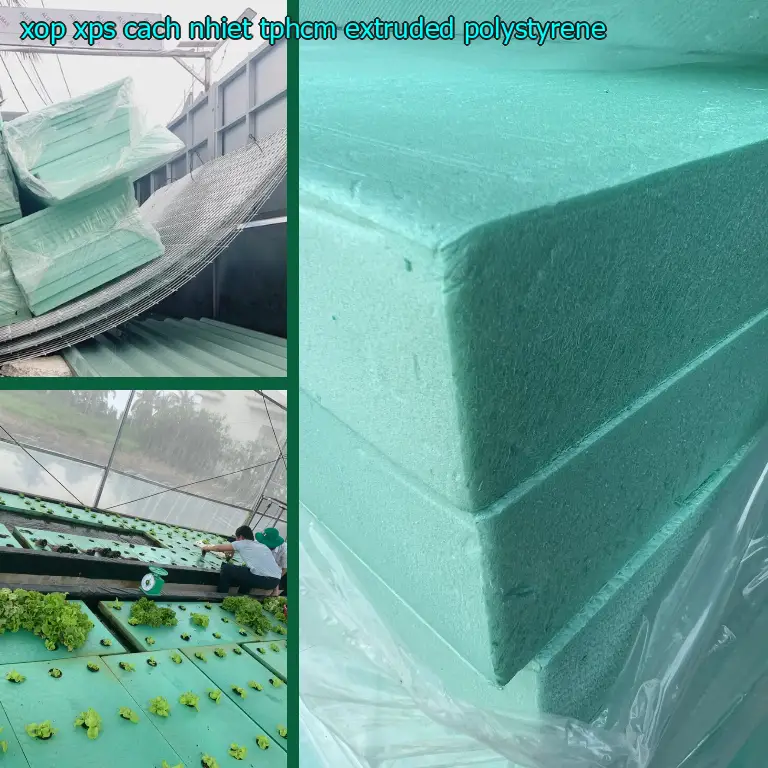 Xốp XPS cách nhiệt TpHCM Extruded Polystyrene