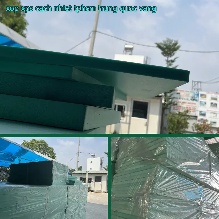 Màu sắc xốp XPS cách nhiệt TpHCM Trung Quốc: Vàng