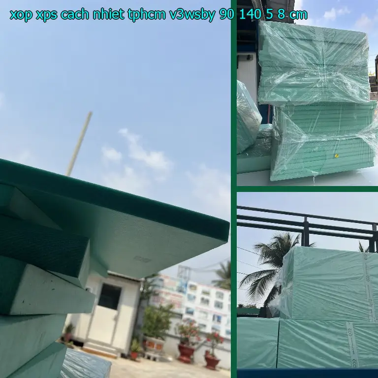 Kích thước xốp XPS cách nhiệt TpHCM V3WSBY: 90*140*5.8 cm Kích thước xốp XPS cách nhiệt TpHCM V3WSBY: 90*140*5.8 cm