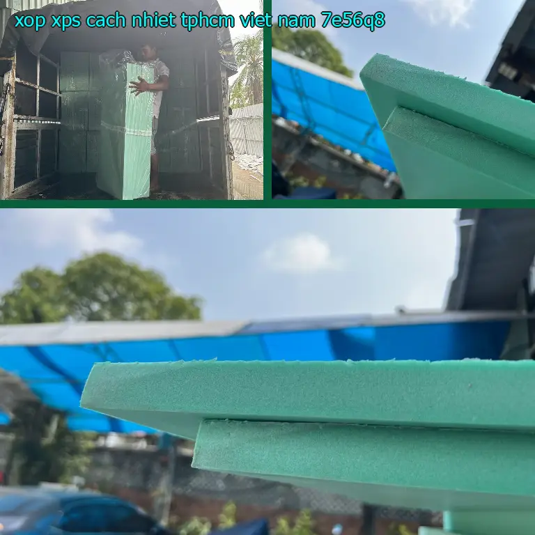 Model xốp XPS cách nhiệt TpHCM Việt Nam: 7E56Q8